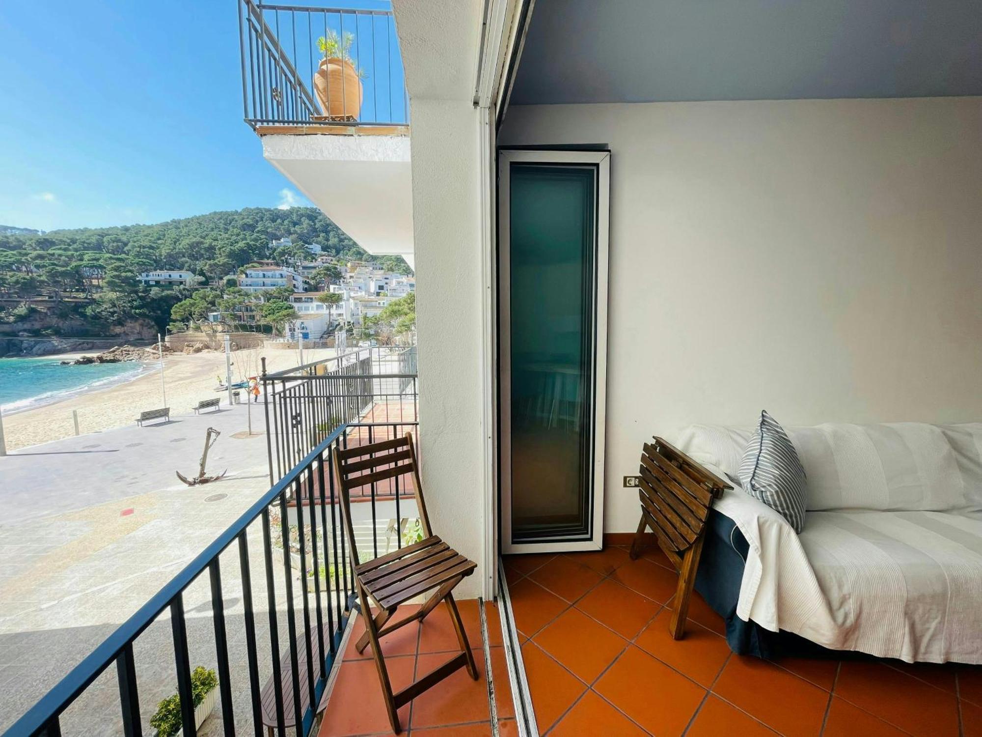 Tamariu Beach 1: Beachfront Wifi Up To 6 Ppl Esterno foto